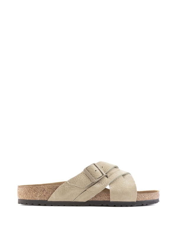 Lugano sandal in Nubuck leather