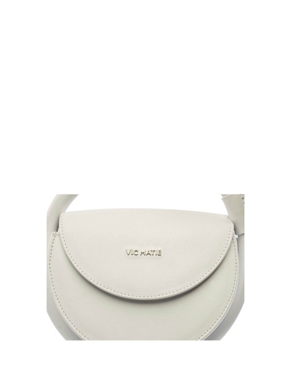 Borsa a tracolla in pelle con manico