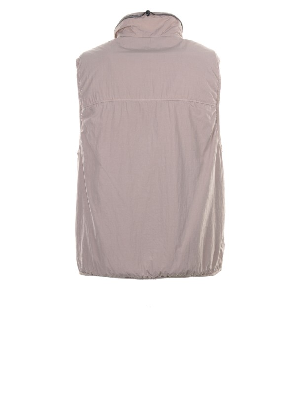 Gilet in nylon con zip