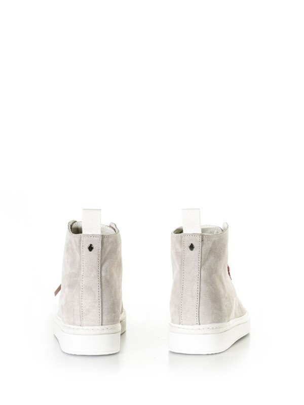 P01 suede ankle boot