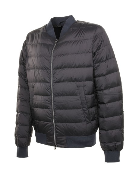 Down jacket with zip