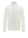 Crepe voile jersey shirt