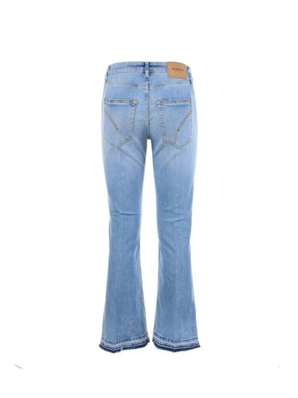 Jeans Mandy con dettaglio consumato