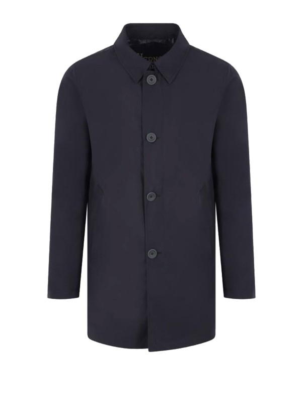 Trench impermeabile con bottoni Trench impermeabile con bottoni