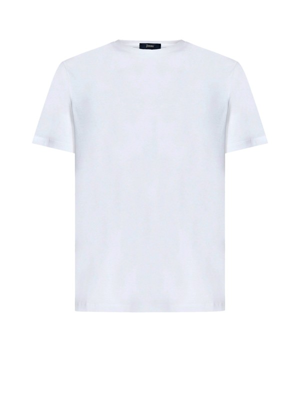 White jersey T-shirt
