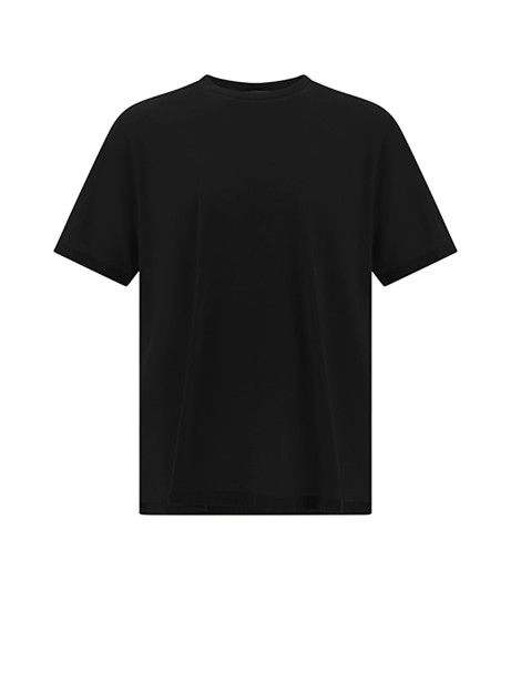 Black jersey T-shirt