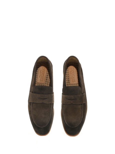 Suede loafer