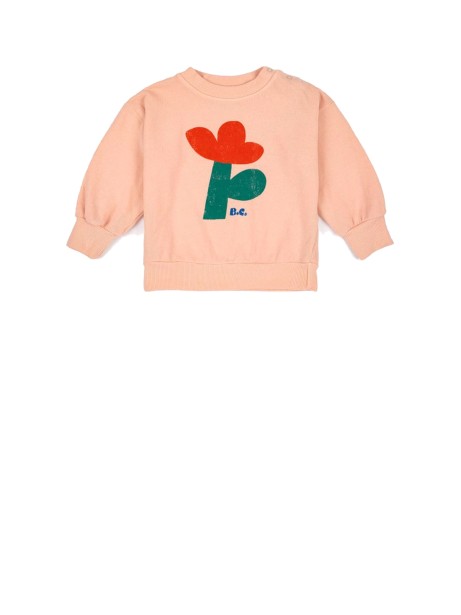 Sweatshirt with cactus print