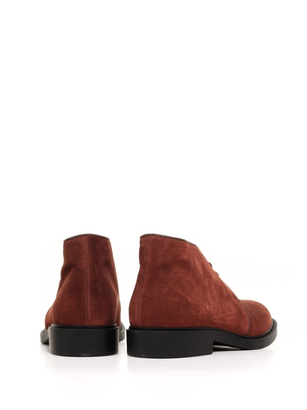 Ankle boot in suede