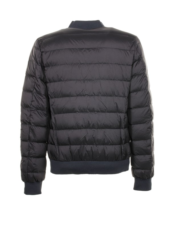 Down jacket with zip