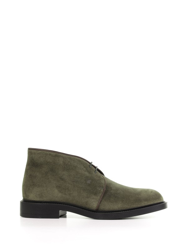 Ankle boot in suede