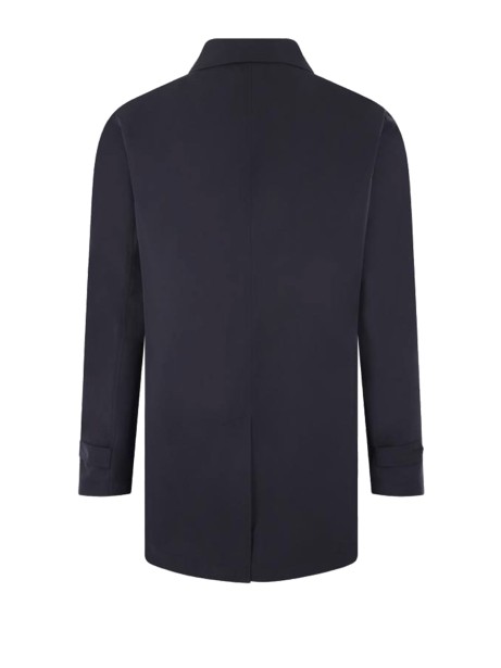 Waterproof trench coat with buttons