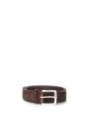 Men's leather belt