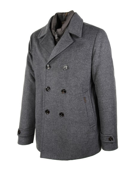 Double-breasted peacoat 2