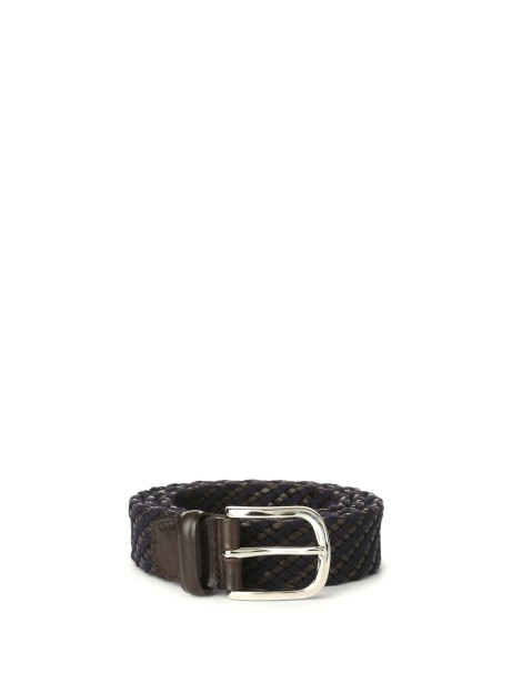 Braided leather belt Braided leather belt