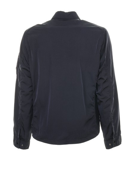 Collared jacket with front pocket