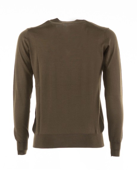 Maglia a V in lana 2