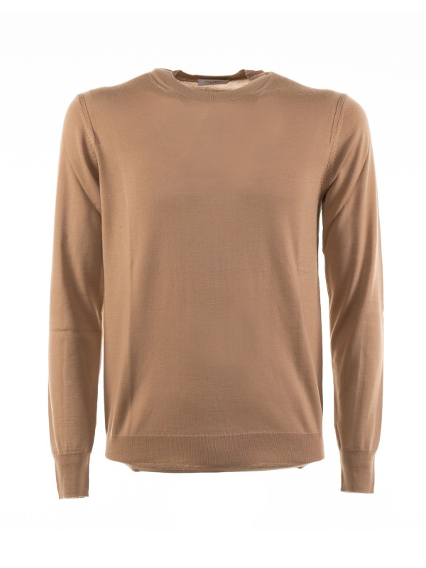 Crewneck wool sweater