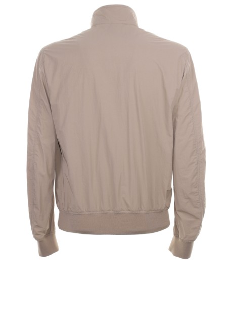 Light stretch nylon bomber jacket