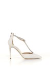 Decollete with ankle strap