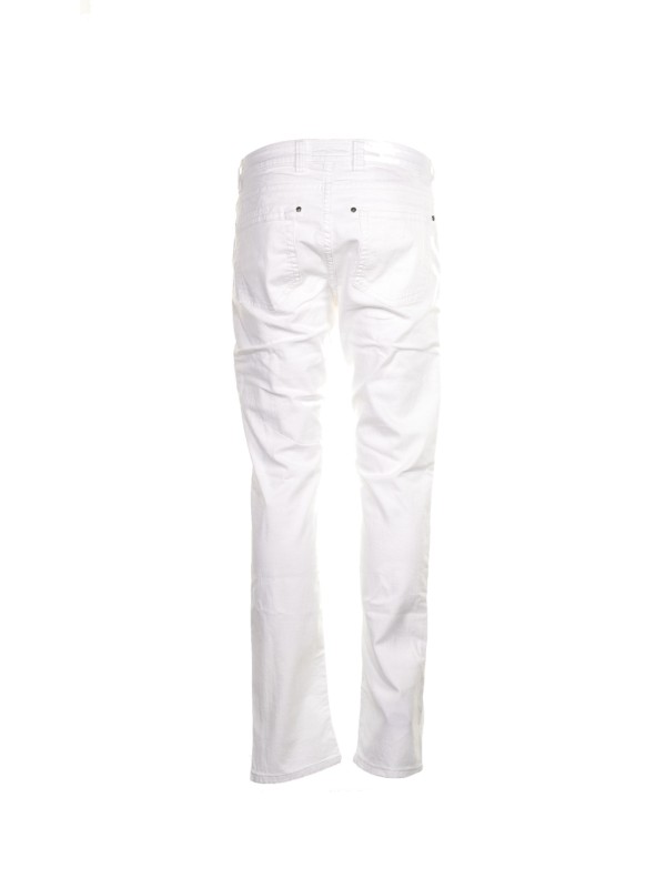 Jeans in denim bianco