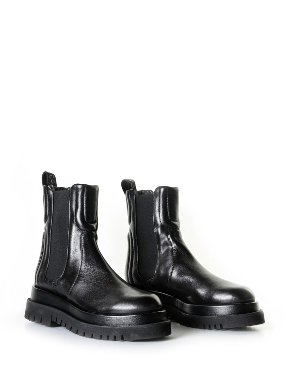 Beatle boots in nappa leather