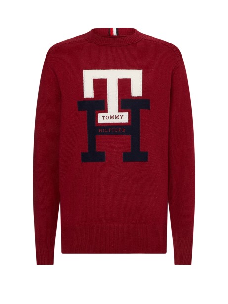 Sweater with monogram logo