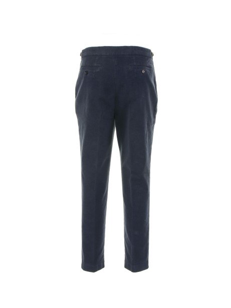 High-waisted trousers