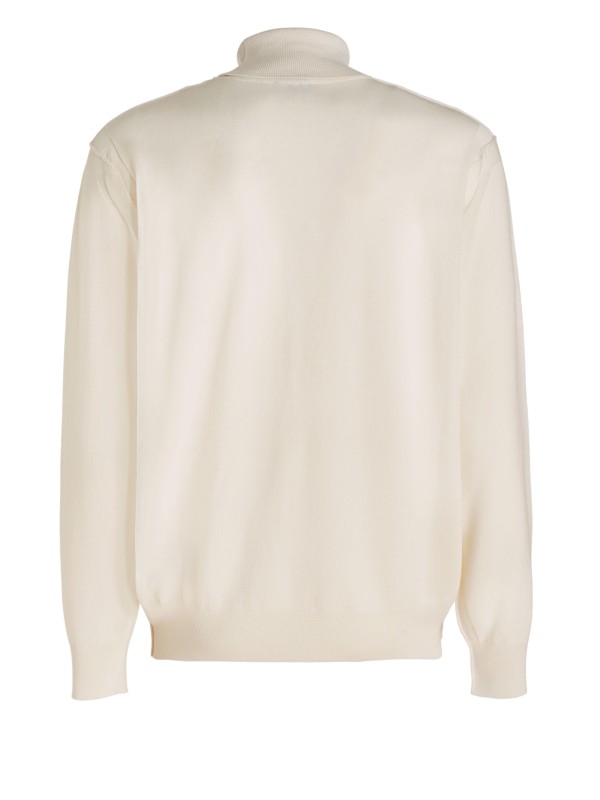 Turtleneck with logo