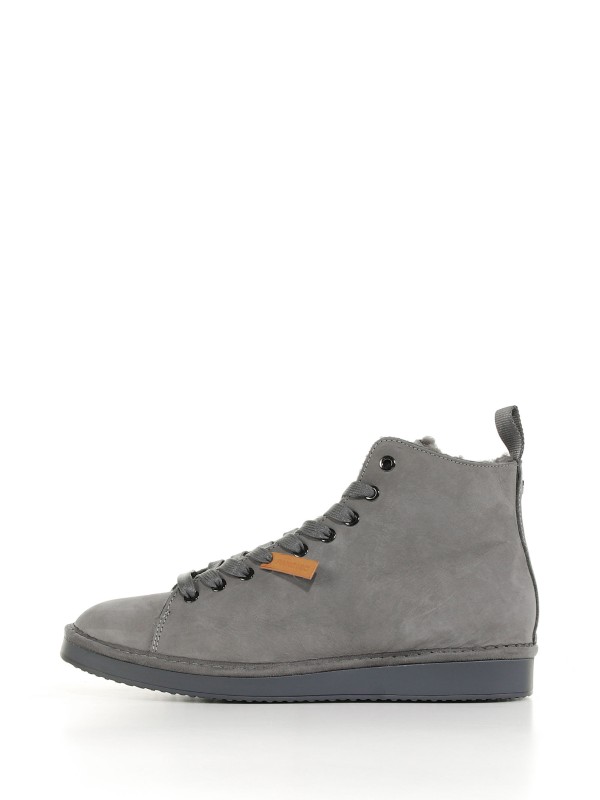 P01 ankle boot with fur lining