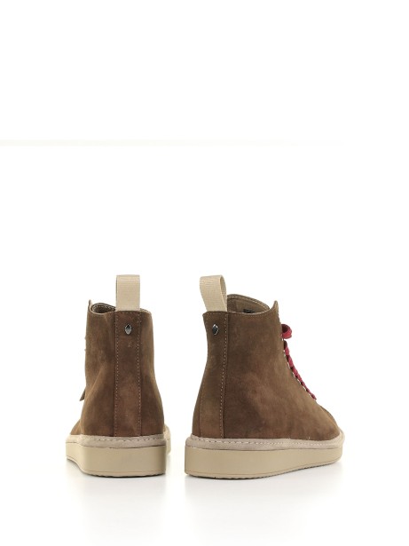 P01 suede ankle boot