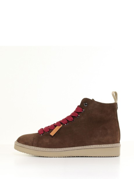P01 suede ankle boot