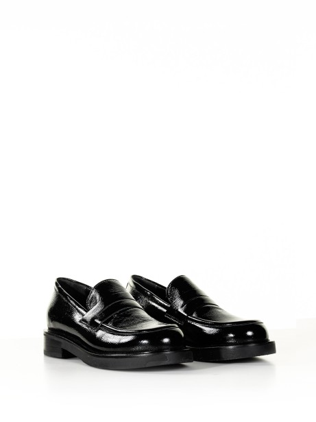 Naplack leather moccasin
