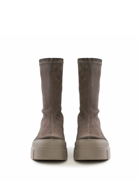 Roccia Boot in suede with zip