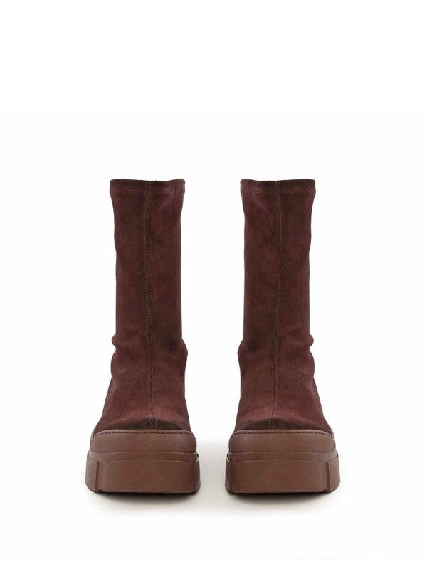 Boot roccia in suede with zip