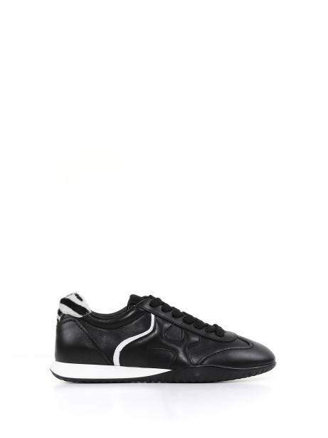 Olympia-z sneaker in black leather Olympia-z sneaker in black leather