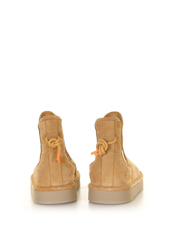 Suede ankle boot