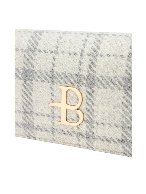 Pochette Diamond 971 in tessuto tartan