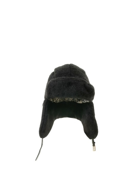 Cappello aviatore in mohair