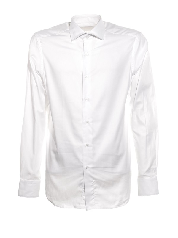 Camicia slim fit bianco