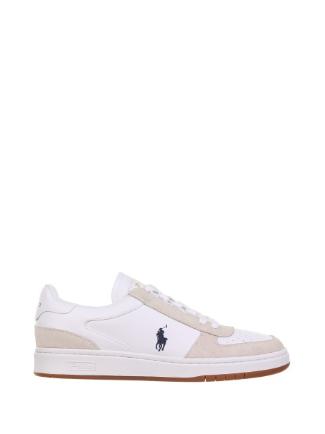 Sneakers Polo Court PP in pelle