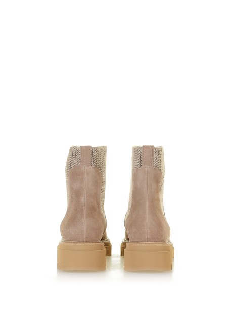 Beatles in suede e fondo gomma