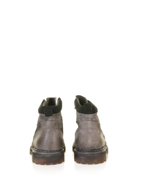 Pedula in suede and rubber sole