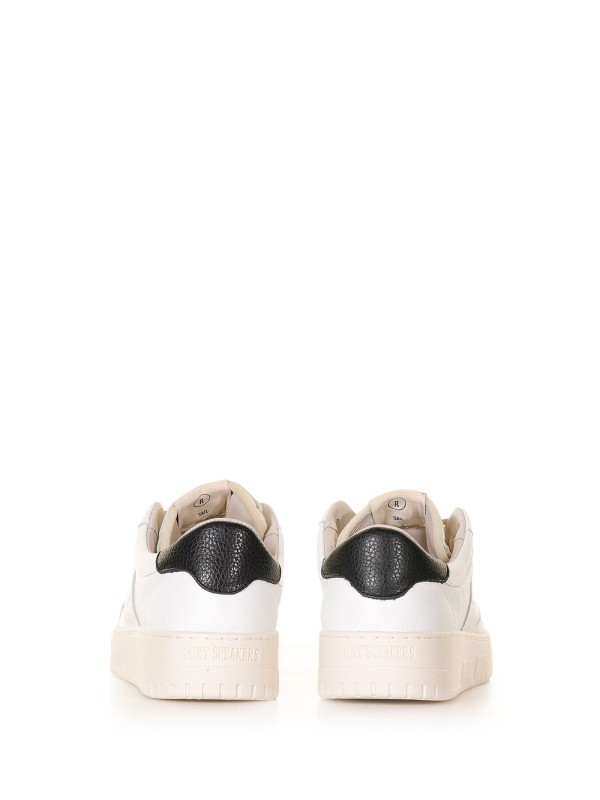 Sneaker Sail in pelle e suede