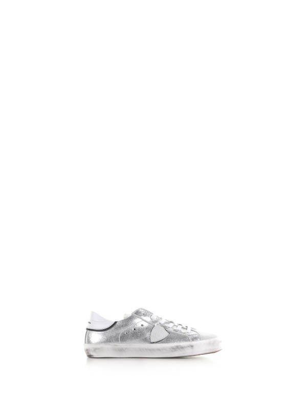 Sneaker PRSX argento in pelle Sneaker PRSX argento in pelle