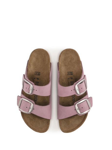 Sandalo Arizona Big Buckle in nabuk