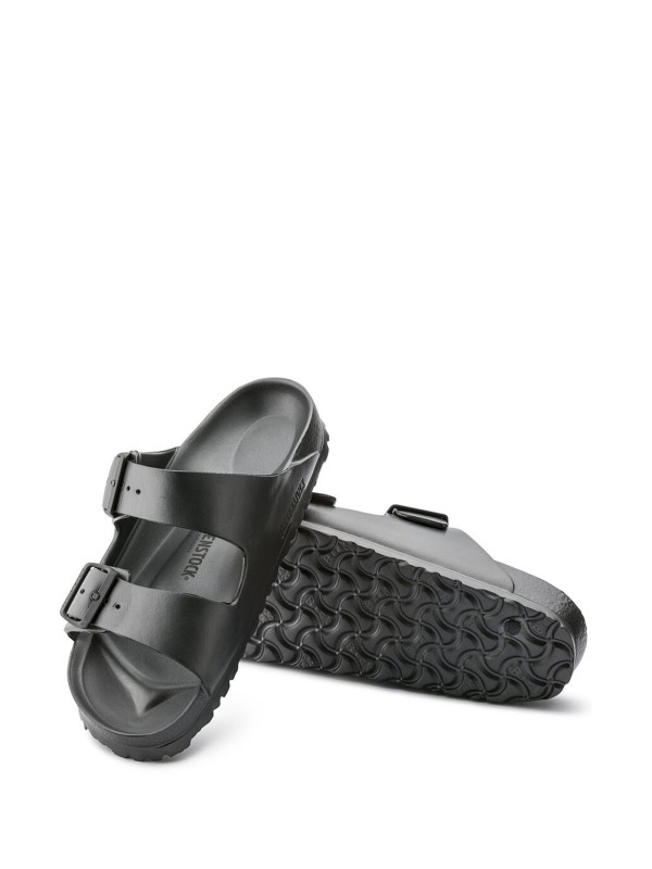 Arizona Eva slipper in anthracite rubber