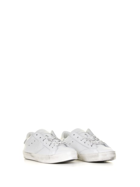 Sneaker bassa Kids in pelle