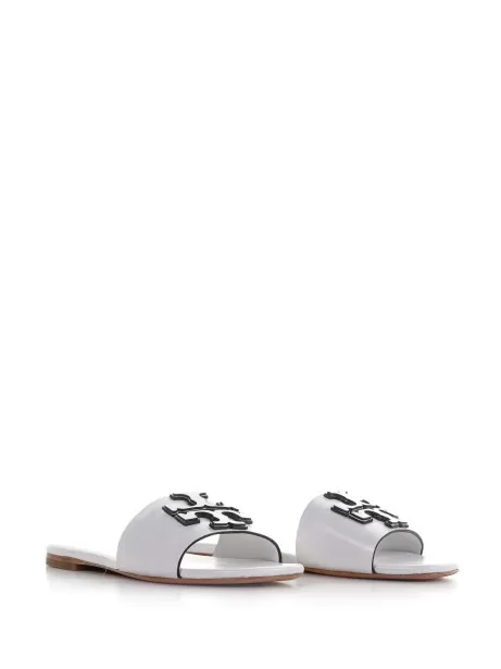 Logo slide sandals