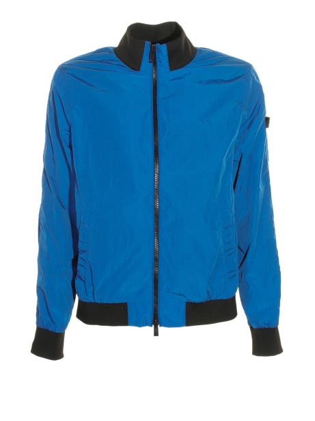 Giubbino full zip in nylon